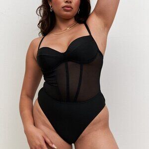 (NWT) Lunalae - Valentina Bodysuit - Black (Size US4)